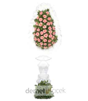 Pembe Gerbera Çelenk