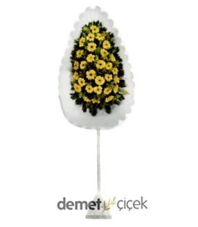 Sarı Gerbera Çelenk